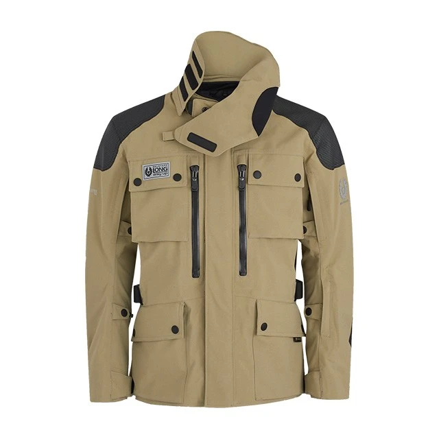 BELSTAFF PM Jacke Long Way Up Jacket - Wasserdicht, Beige 7 BELSTAFF PM Jacke Long Way Up Jacket - Wasserdicht, Beige – Bild 7