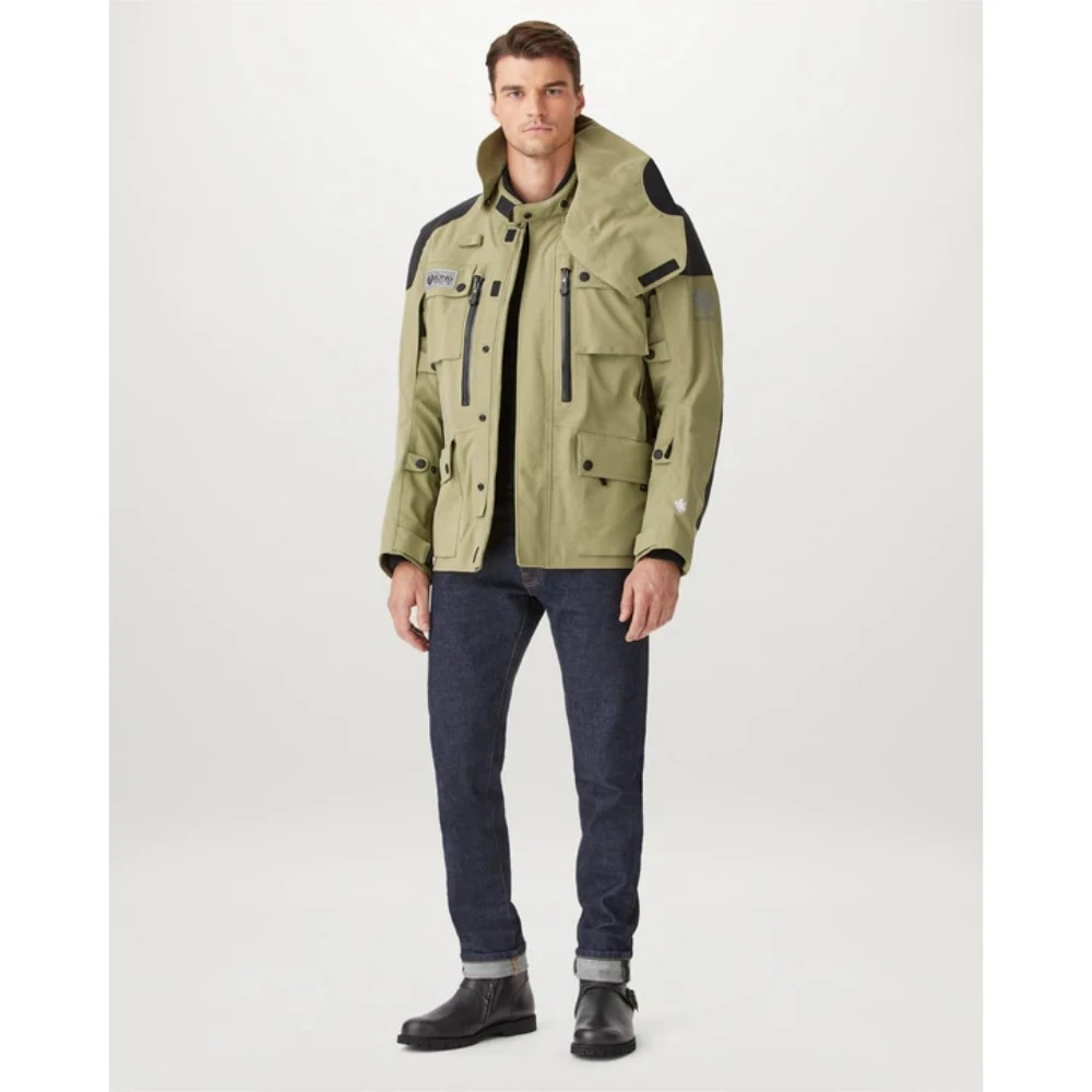 BELSTAFF PM Jacke Long Way Up Jacket - Wasserdicht, Beige 3 BELSTAFF PM Jacke Long Way Up Jacket - Wasserdicht, Beige – Bild 3