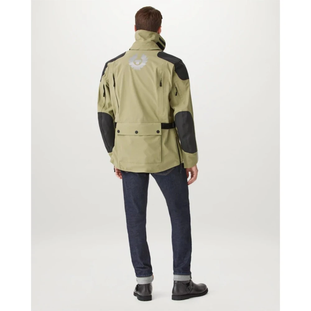 BELSTAFF PM Jacke Long Way Up Jacket - Wasserdicht, Beige 4 BELSTAFF PM Jacke Long Way Up Jacket - Wasserdicht, Beige – Bild 4