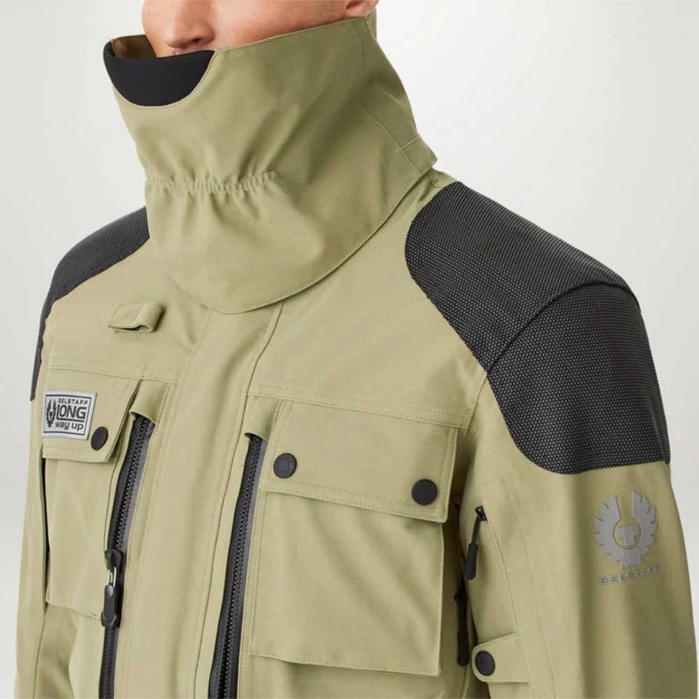 BELSTAFF PM Jacke Long Way Up Jacket - Wasserdicht, Beige 5 BELSTAFF PM Jacke Long Way Up Jacket - Wasserdicht, Beige – Bild 5