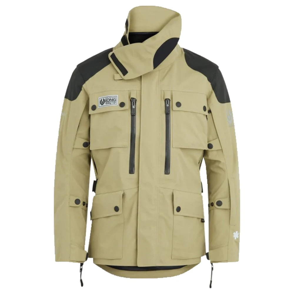 BELSTAFF PM Jacke Long Way Up Jacket - Wasserdicht, Beige 1 BELSTAFF PM Jacke Long Way Up Jacket - Wasserdicht, Beige