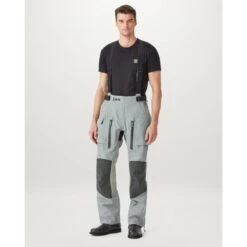 BELSTAFF PM Hose Long Way Up Trousers - Wasserdicht, Hellgrau -ONeal Verkaufsgeschäft belstaff long way up pants grey 1 1280x1280
