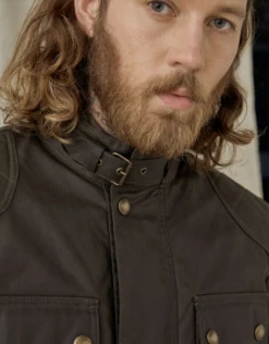 BELSTAFF PM Jacke Brooklands 2.0 - Wasserdicht, Oliv -ONeal Verkaufsgeschäft belstaff motorradjacke brooklands 2 0 oliv 1280x1280