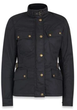 BELSTAFF PM Damenjacke Phillis 2.0 - Wasserdicht, Schwarz