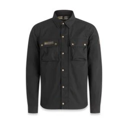 BELSTAFF PM Motorradhemd Mansion Shirt - Schwarz