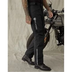 BELSTAFF PM Hose Route Trouser - Wasserdicht, Schwarz -ONeal Verkaufsgeschäft belstaff pm motorradhose route trouser schwarz 2 1280x1280