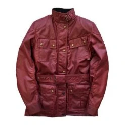 BELSTAFF PM Damenjacke Trialmaster Pro - Wasserdicht, Rot -ONeal Verkaufsgeschäft belstaff trialmaster pro women racing red 1280x1280
