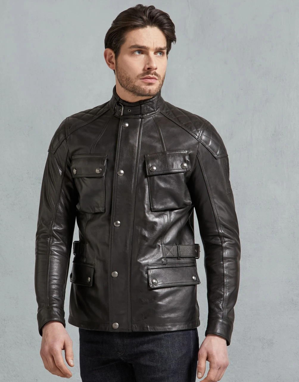 BELSTAFF PM Jacke Turner - Antik Schwarz 3 BELSTAFF PM Jacke Turner - Antik Schwarz – Bild 3