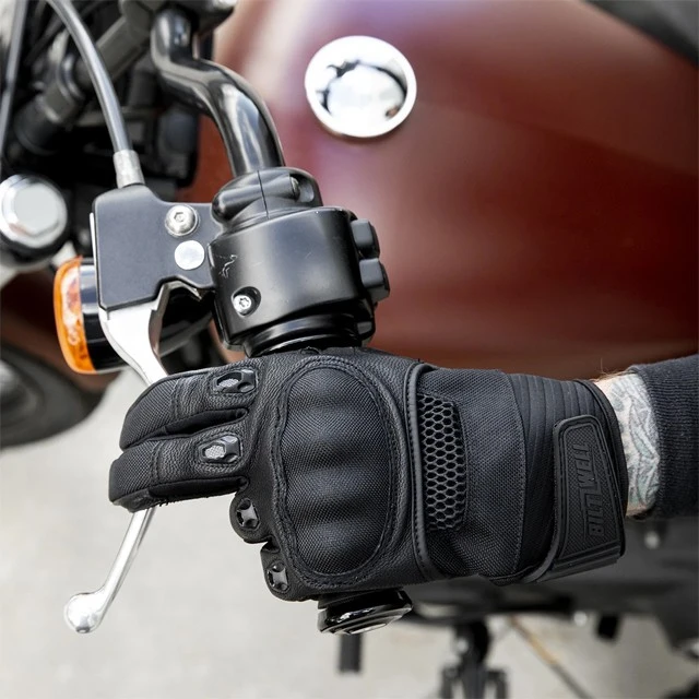 BILTWELL Handschuhe Bridgeport - Schwarz 9 BILTWELL Handschuhe Bridgeport - Schwarz – Bild 9