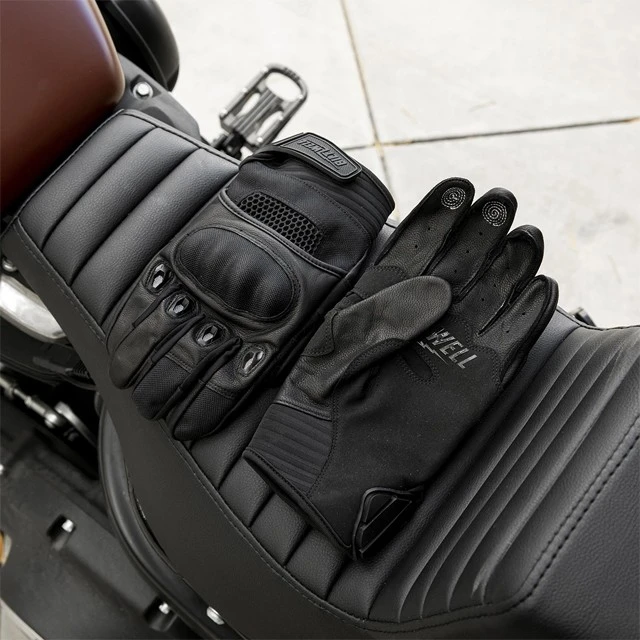 BILTWELL Handschuhe Bridgeport - Schwarz 20 BILTWELL Handschuhe Bridgeport - Schwarz – Bild 20