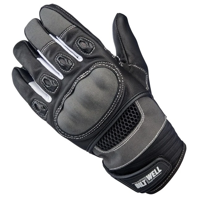 BILTWELL Handschuhe Bridgeport - Grau 2 BILTWELL Handschuhe Bridgeport - Grau – Bild 2