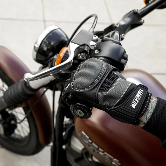 BILTWELL Handschuhe Bridgeport - Grau 10 BILTWELL Handschuhe Bridgeport - Grau – Bild 10