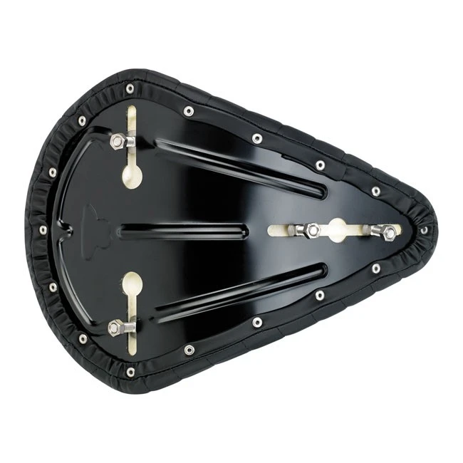 BILTWELL Sitz Slimline Solo Sitz Tuck N' Roll - Schwarz 4 BILTWELL Sitz Slimline Solo Sitz Tuck N' Roll - Schwarz – Bild 4