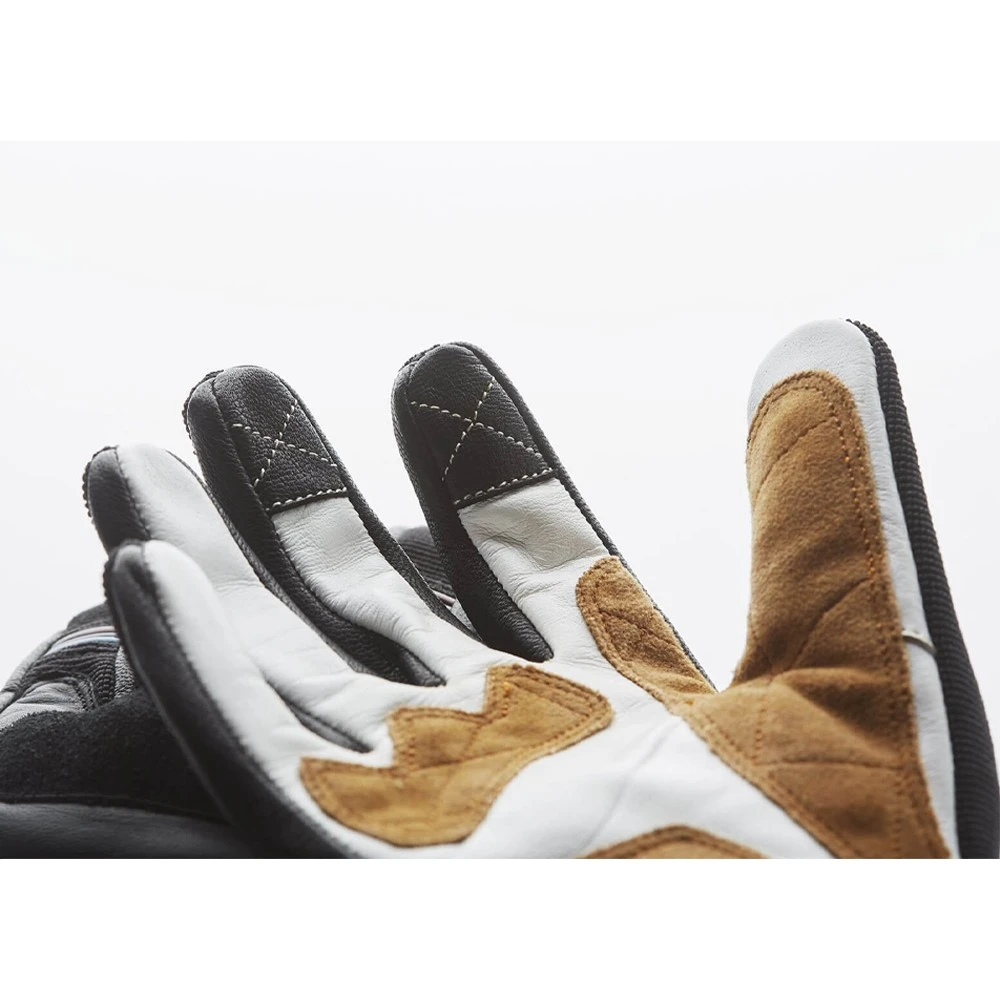 FUEL Handschuhe Rally Raid - Schwarz, Braun & Weiß 2 FUEL Handschuhe Rally Raid - Schwarz, Braun & Weiß – Bild 2