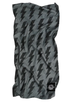 JOHN DOE Bandana - Black Grey Flash