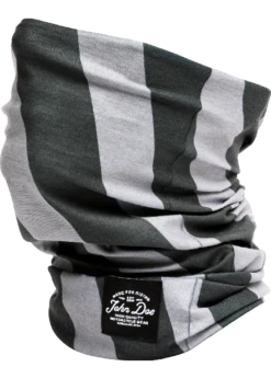 JOHN DOE Bandana - Stripes Black Grey -ONeal Verkaufsgeschäft john doe bandana stripes black grey 1280x1280
