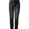 JOHN DOE Damen Jeans Betty Biker Jeans XTM - Schwarz