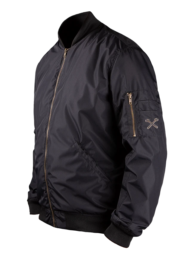 JOHN DOE Jacke Flight Jacket - Schwarz 3 JOHN DOE Jacke Flight Jacket - Schwarz – Bild 3