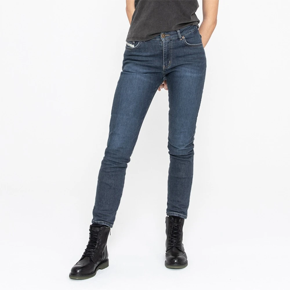 JOHN DOE Damen Jeans Jane High Mono - Indigo 8 JOHN DOE Damen Jeans Jane High Mono - Indigo – Bild 8