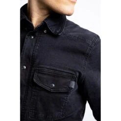 JOHN DOE Motorradhemd Motoshirt Denim - Schwarz -ONeal Verkaufsgeschäft john doe motoshirt denim black 5 1280x1280