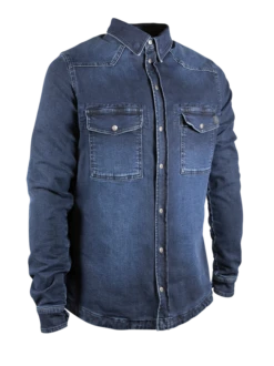 JOHN DOE Motorradhemd Motoshirt Denim - Blau -ONeal Verkaufsgeschäft john doe motoshirt denim dark blue 3 1280x1280