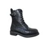 JOHN DOE Damen Motorradstiefel Jackie High - Schwarz