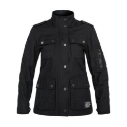 JOHN DOE Damenjacke Explorer - Schwarz