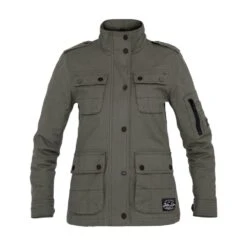 JOHN DOE Damenjacke Explorer - Oliv