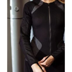 KNOX Damen Protektorenhemd Urbane Pro MK2 - Schwarz & Denim Schwarz -ONeal Verkaufsgeschäft knox armoured shirt women urbane pro mk2 black black denim 10 1280x1280