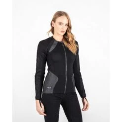 KNOX Damen Protektorenhemd Urbane Pro MK2 - Schwarz & Denim Schwarz -ONeal Verkaufsgeschäft knox armoured shirt women urbane pro mk2 black black denim 4 1280x1280