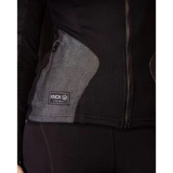 KNOX Damen Protektorenhemd Urbane Pro MK2 - Schwarz & Denim Schwarz -ONeal Verkaufsgeschäft knox armoured shirt women urbane pro mk2 black black denim 9 1280x1280