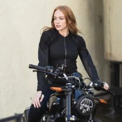 KNOX Damen Protektorenhemd Urbane Pro MK2 - Schwarz -ONeal Verkaufsgeschäft knox women urbane pro mk2 black 12 1280x1280