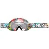 O'NEAL Motocross Brille B-10 Goggle Crank Clear, Mehrfarbig