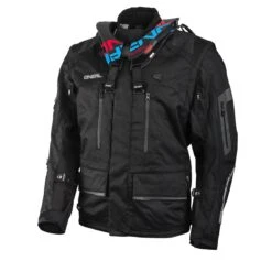 O'NEAL Herren Motorradjacke Baja Racing, Schwarz -ONeal Verkaufsgeschäft oneal baja racing enduro moveo jacket black 1104 10 04