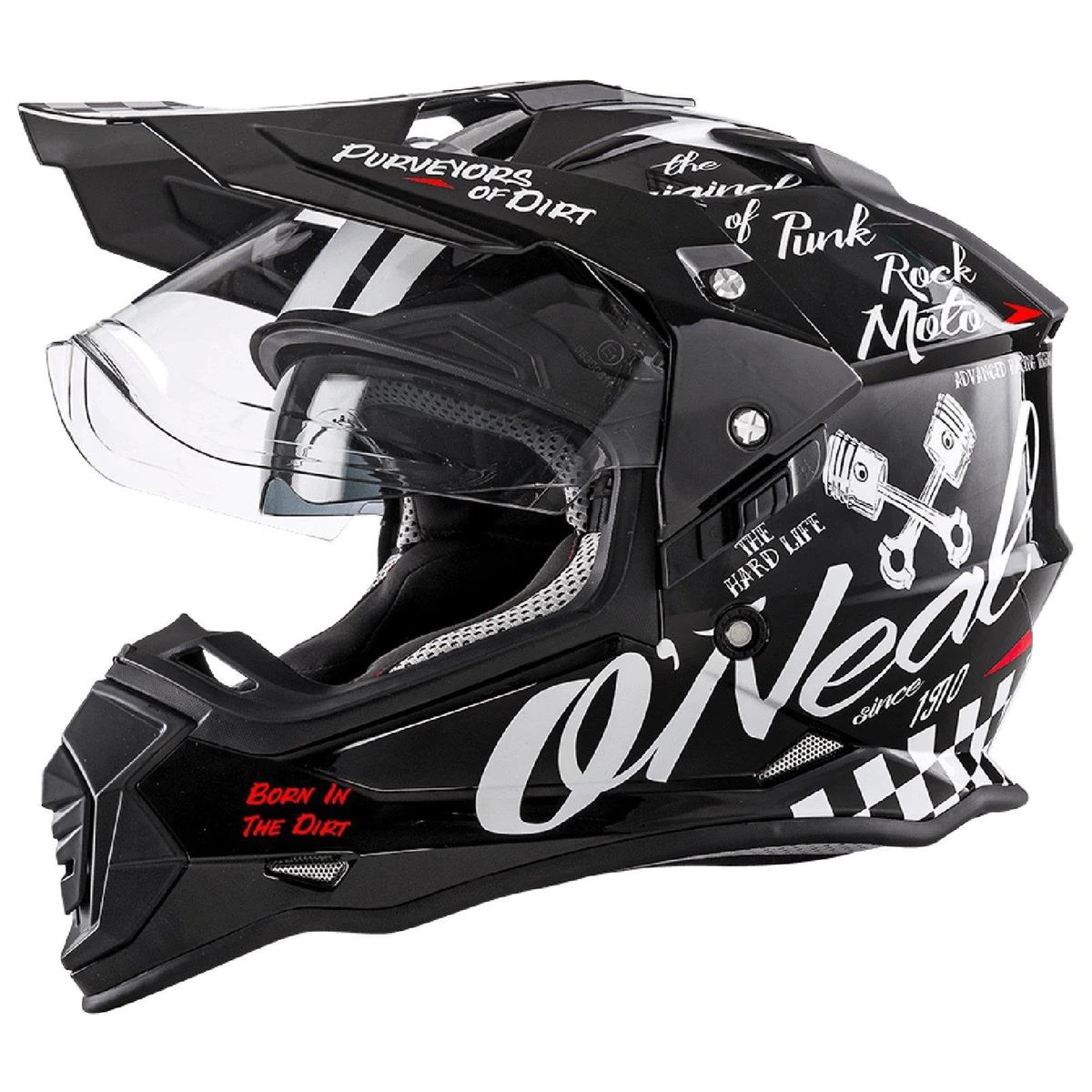 O'NEAL Enduro Helm Sierra II Torment, Schwarz 1 O'NEAL Enduro Helm Sierra II Torment, Schwarz