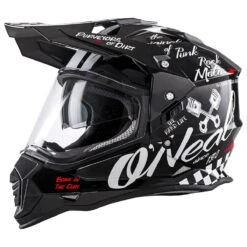 O'NEAL Enduro Helm Sierra II Torment, Schwarz 6 O'NEAL Enduro Helm Sierra II Torment, Schwarz -ONeal Verkaufsgeschäft oneal sierra II helmet torment black white 0817 60 03