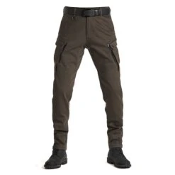 PANDO MOTO Cargohose Mark Kev 02 - Oliv