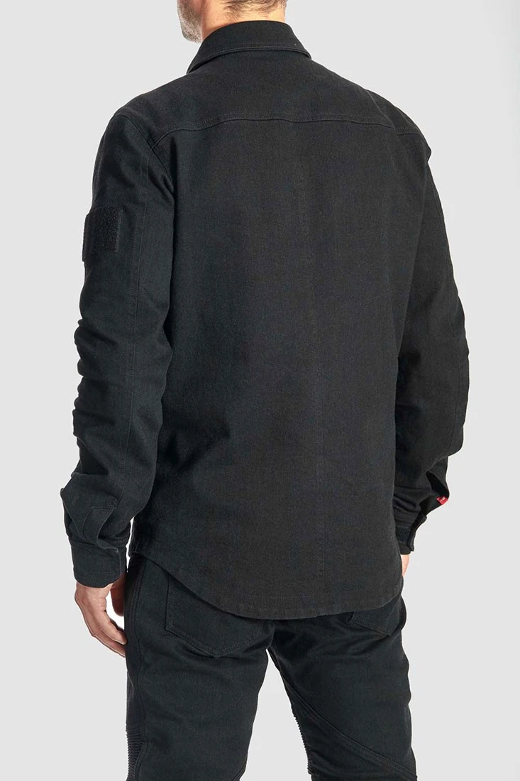 PANDO MOTO Motorradhemd Capo Cor 01 - Schwarz 4 PANDO MOTO Motorradhemd Capo Cor 01 - Schwarz – Bild 4