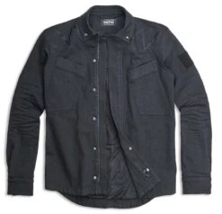 PANDO MOTO Motorradhemd Capo Cor 01 - Schwarz