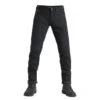 PANDO MOTO Jeans Steel Black 02 - Schwarz