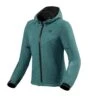 REV'IT Damenjacke Afterburn H2O - Wasserdicht, Dunkelgrün