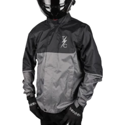 THRASHIN SUPPLY Regenjacke Mission - Schwarz & Grau